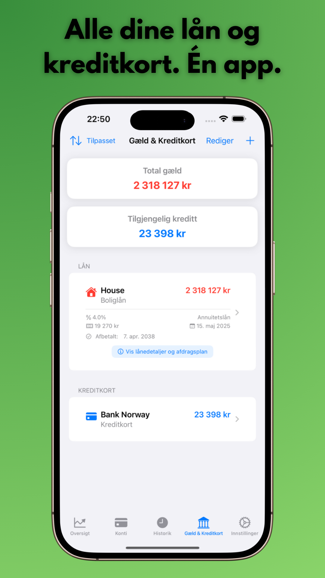 App skærmbillede 4