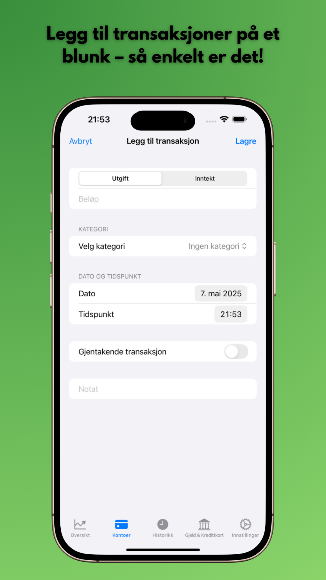 App skjermbilde 6