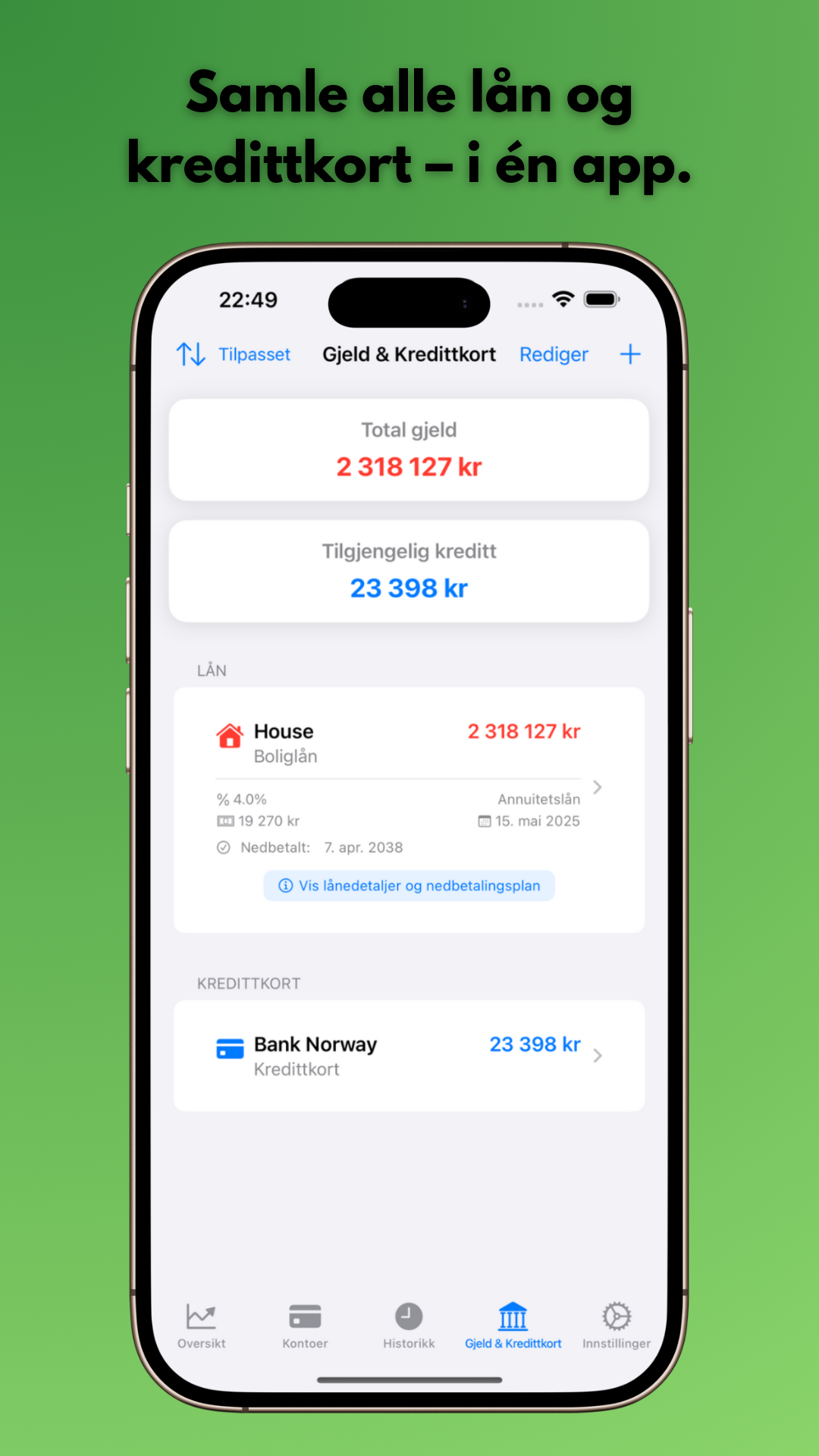 App skjermbilde 4