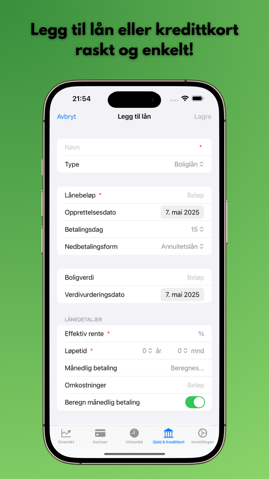 App skjermbilde 7