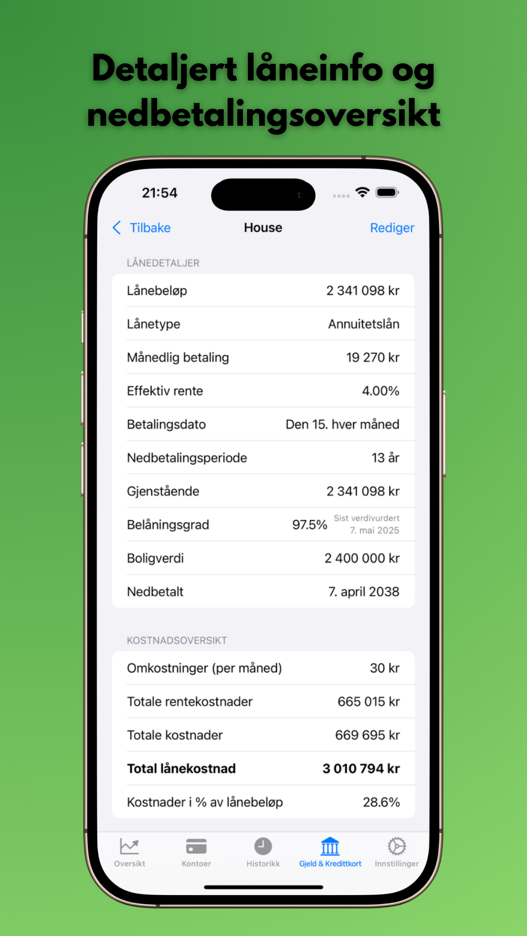 App skjermbilde 8