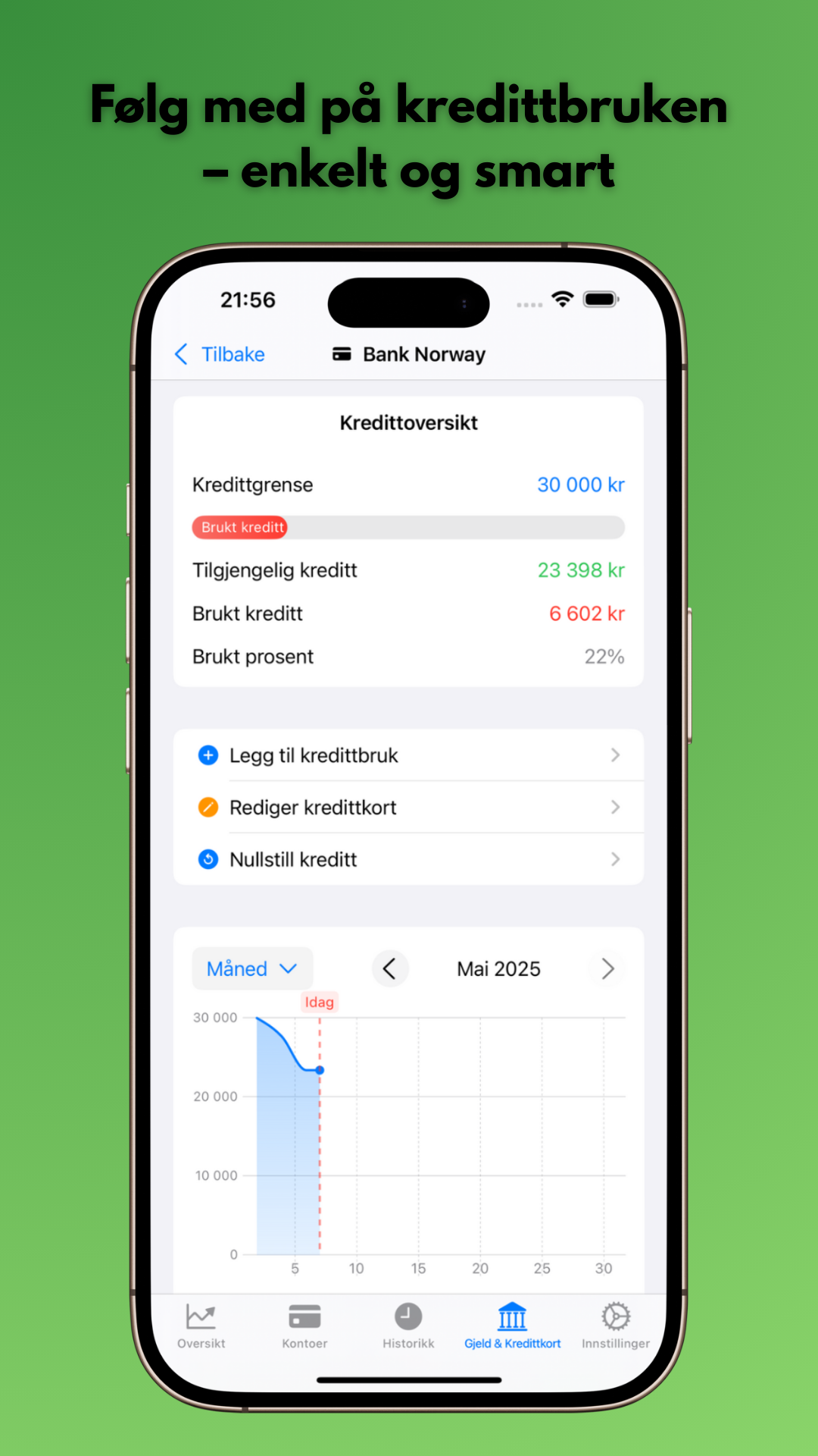 App skjermbilde 9